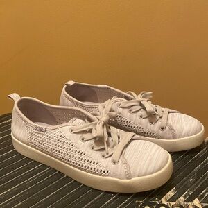 🌸NWOT Bobs by Skechers shoes women’s 6 1/5 b-loved sneakers gray
